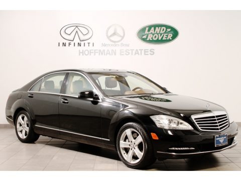 Black 2010 Mercedes-Benz S 550 4Matic Sedan