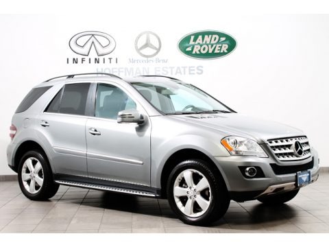Palladium Silver Metallic 2011 Mercedes-Benz ML 350 4Matic