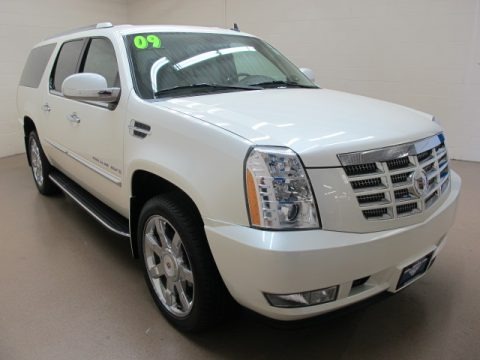 White Diamond 2009 Cadillac Escalade ESV AWD