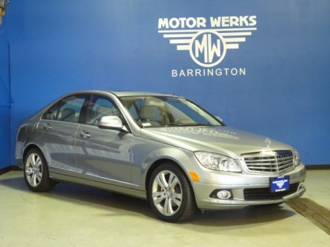 Palladium Silver Metallic 2008 Mercedes-Benz C 300 4Matic Luxury Palladium Silver Metallic 2008 Mercedes-Benz C 300 4Matic Luxury