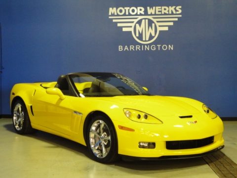 Velocity Yellow 2011 Chevrolet Corvette Grand Sport Convertible