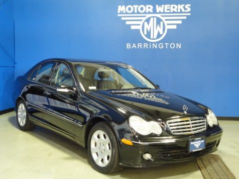 Black 2005 Mercedes-Benz C 240 4Matic Sedan Black 2005 Mercedes-Benz C 240 4Matic Sedan
