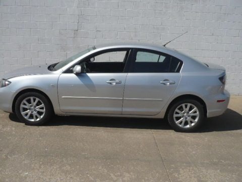 Sunlight Silver Metallic 2007 Mazda MAZDA3 i Sedan