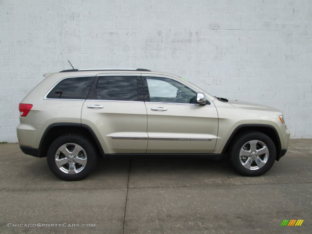 2011 Jeep Grand Cherokee Limited 4x4 In White Gold Metallic Photo 8