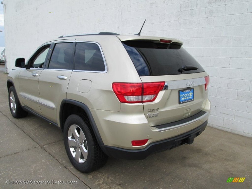 2011 Jeep Grand Cherokee Limited 4x4 In White Gold Metallic Photo 11