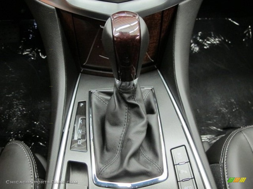 2012 SRX Luxury AWD - Black Ice Metallic / Shale/Brownstone photo #29