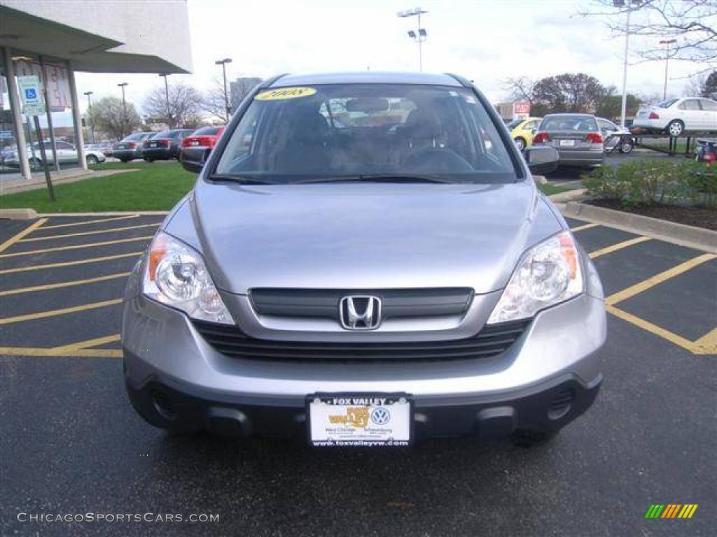 2008 Honda CR-V LX 4WD in Whistler Silver Metallic photo #7 - 013598 ...