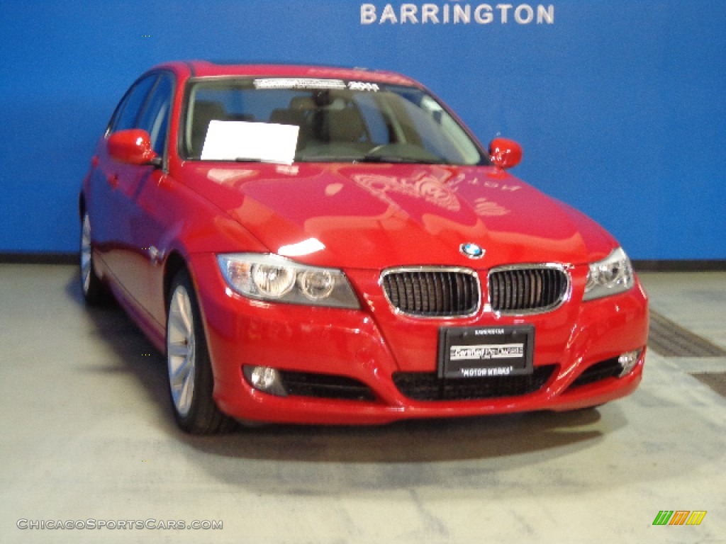 2011 Bmw 3 Series 328i Xdrive Sedan In Crimson Red 994047 Chicagosportscars Com Cars For Sale In Illinois