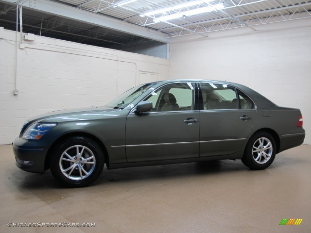 2004 LS 430 - Cypress Pearl / Cashmere photo #4