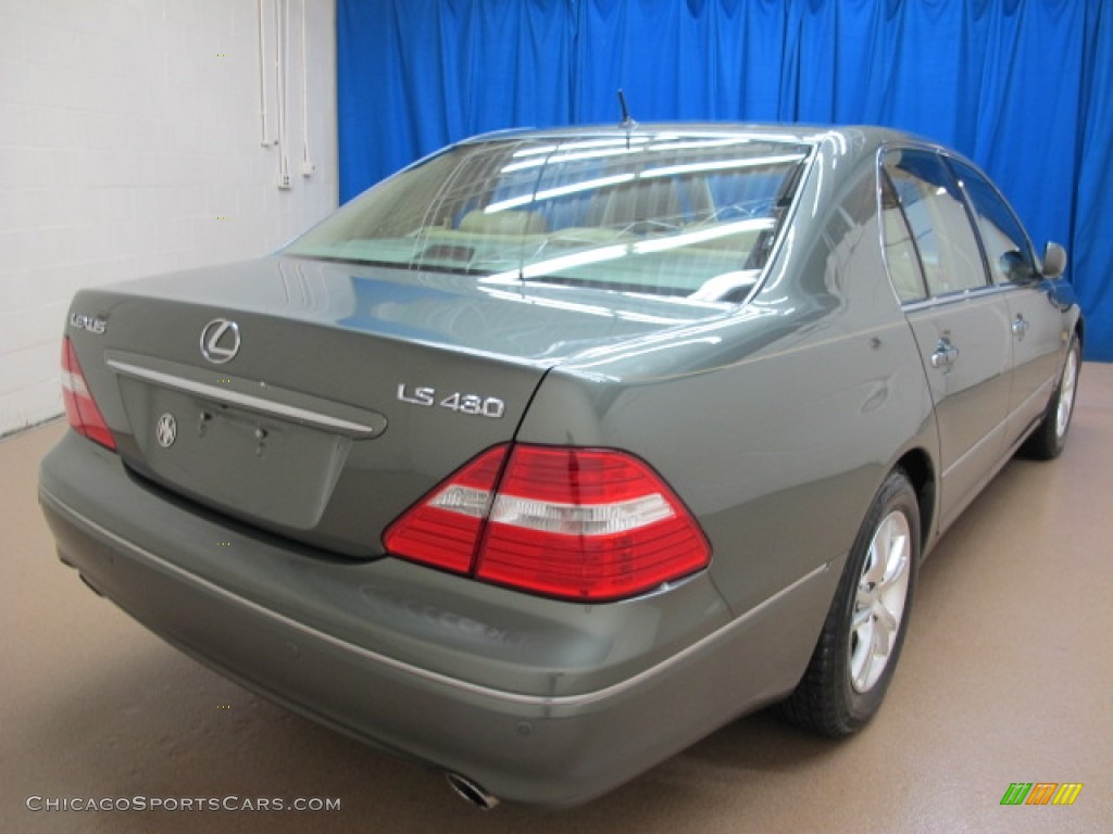 2004 LS 430 - Cypress Pearl / Cashmere photo #7