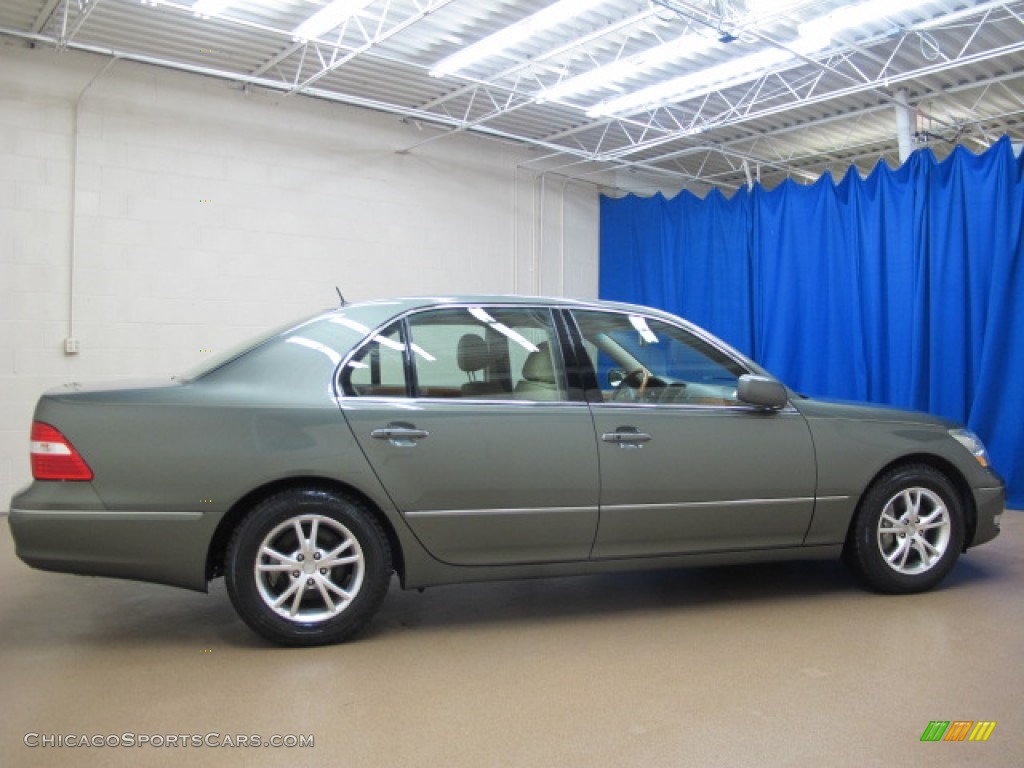 2004 LS 430 - Cypress Pearl / Cashmere photo #8
