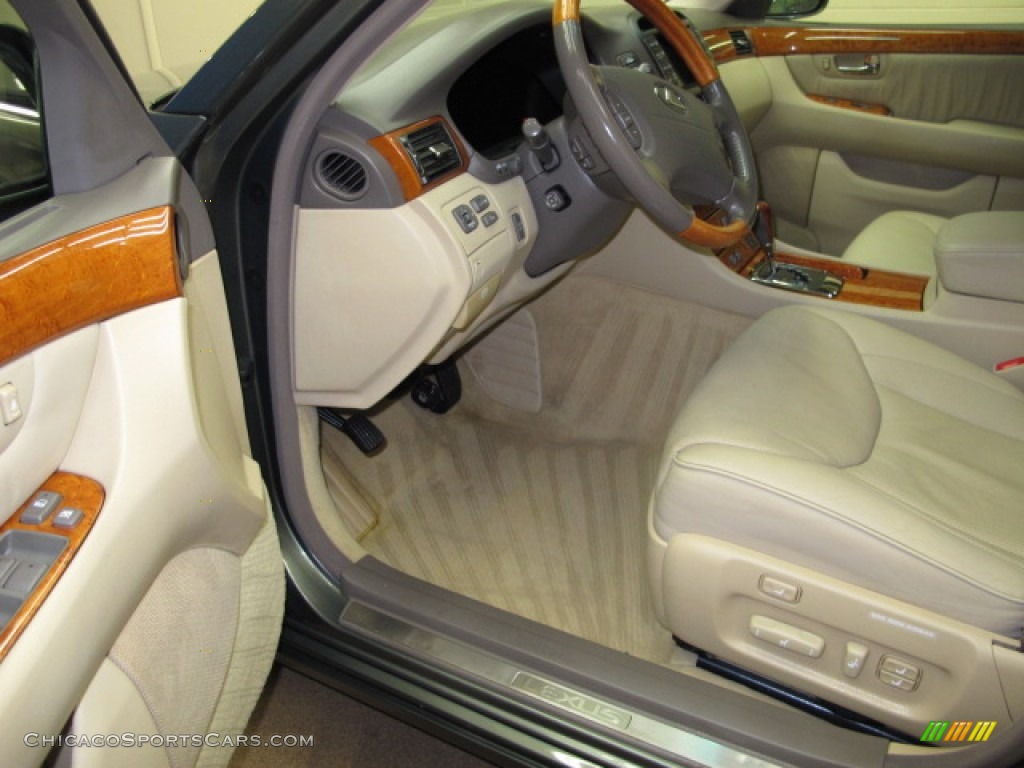 2004 LS 430 - Cypress Pearl / Cashmere photo #15