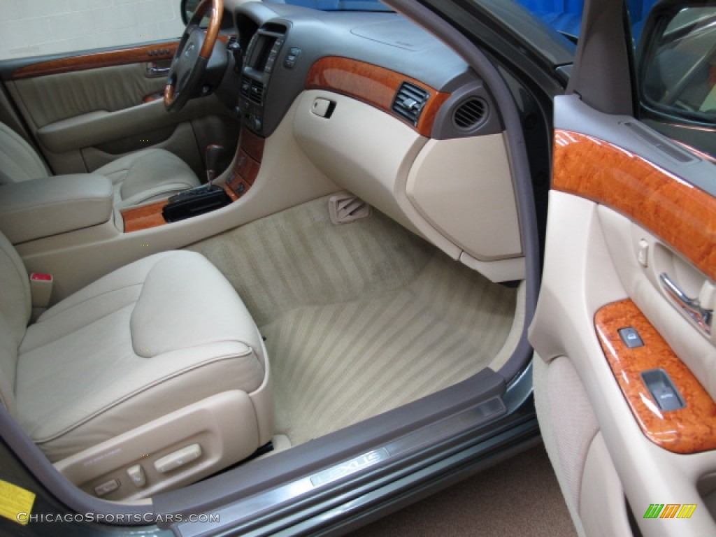 2004 LS 430 - Cypress Pearl / Cashmere photo #21
