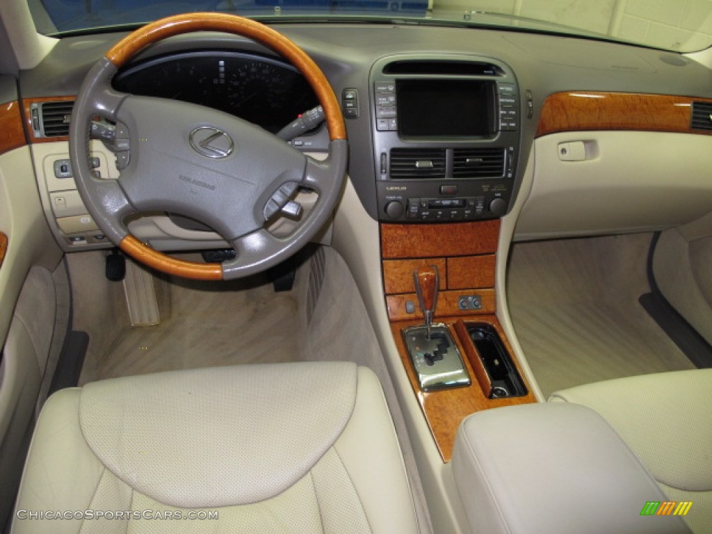2004 LS 430 - Cypress Pearl / Cashmere photo #23