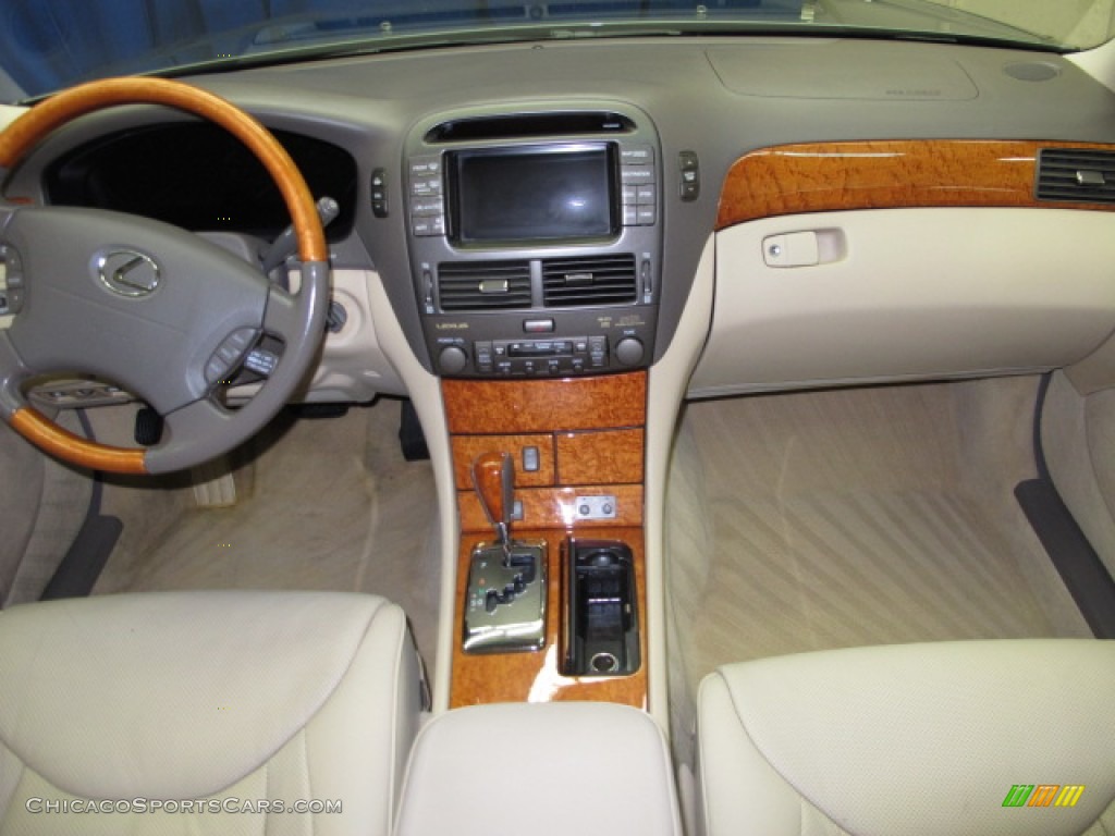 2004 LS 430 - Cypress Pearl / Cashmere photo #24