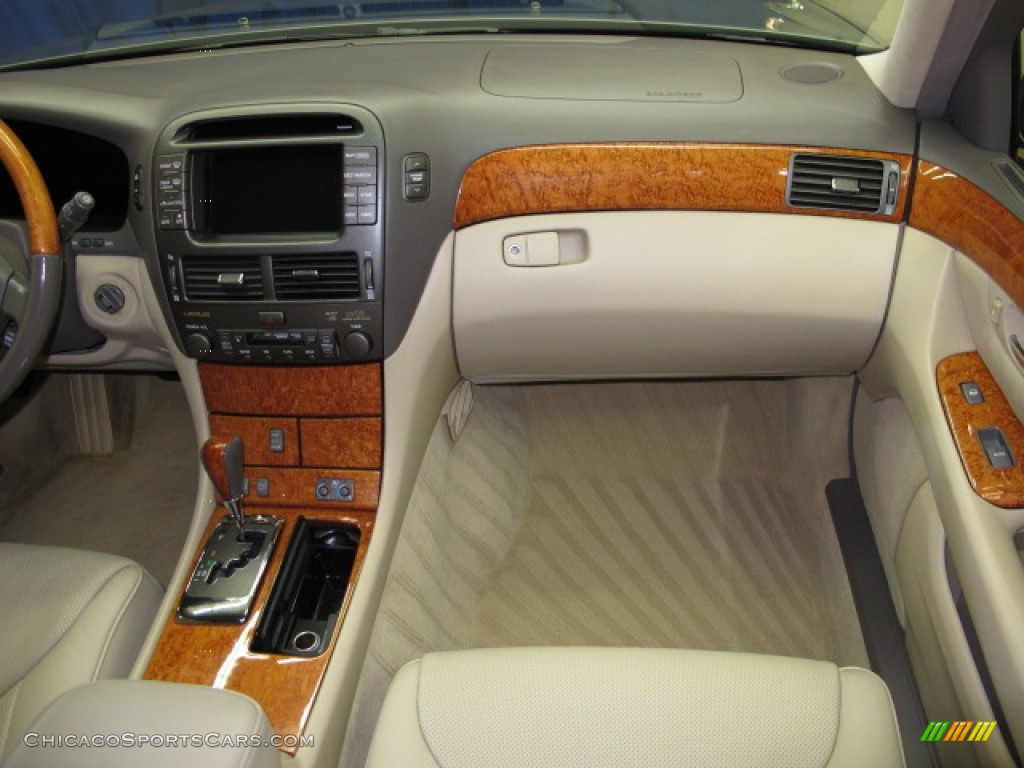 2004 LS 430 - Cypress Pearl / Cashmere photo #25