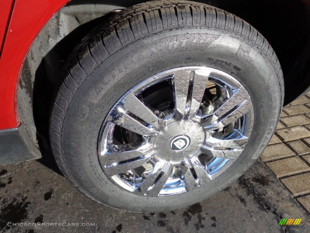 2011 SRX 4 V6 AWD - Crystal Red Tintcoat / Ebony/Titanium photo #8