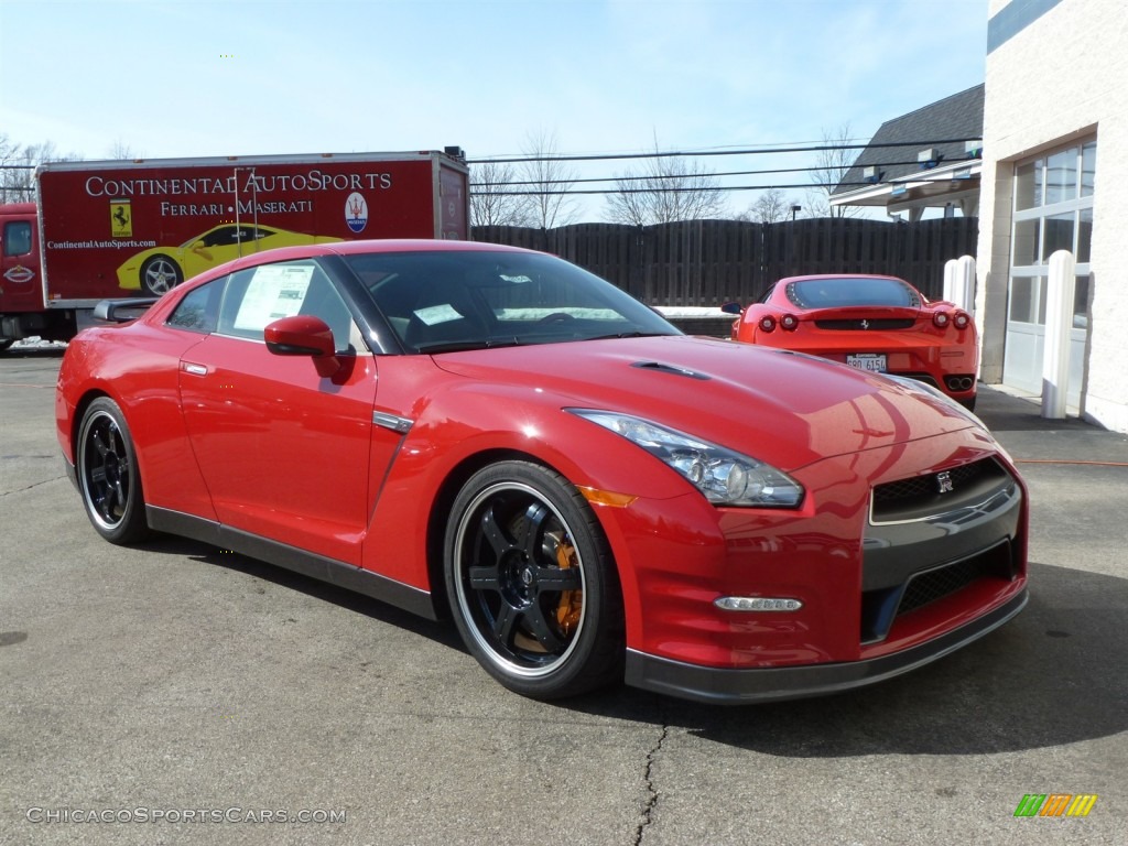 2014 GT-R Black Edition - Solid Red / Black Edition Black/Red photo #7
