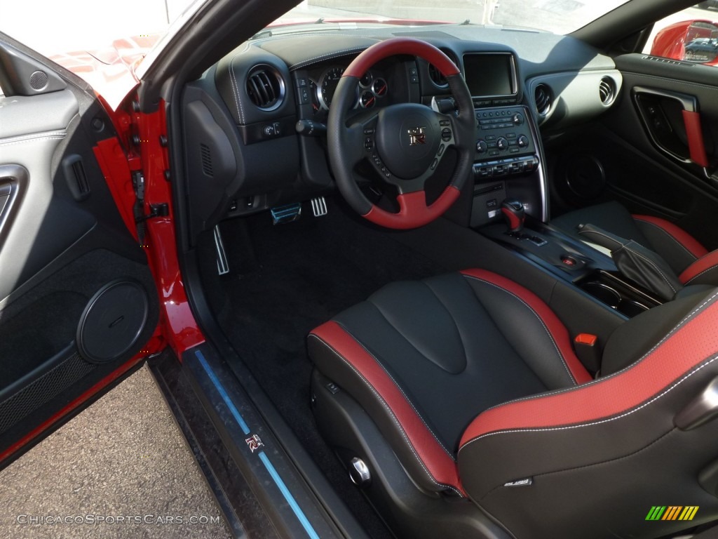 2014 GT-R Black Edition - Solid Red / Black Edition Black/Red photo #10