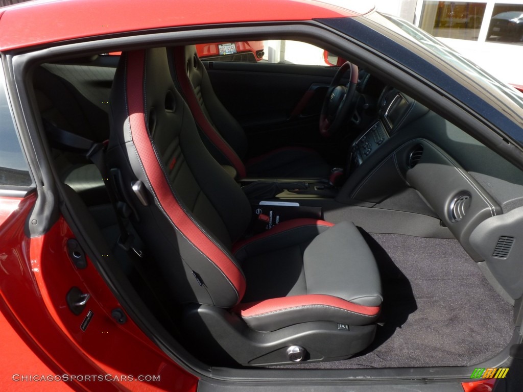 2014 GT-R Black Edition - Solid Red / Black Edition Black/Red photo #21