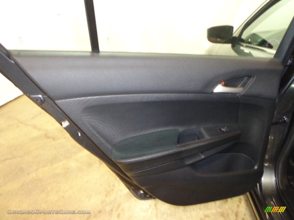 2012 Accord SE Sedan - Polished Metal Metallic / Black photo #25