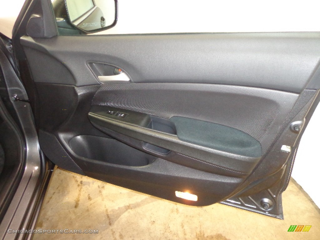 2012 Accord SE Sedan - Polished Metal Metallic / Black photo #34