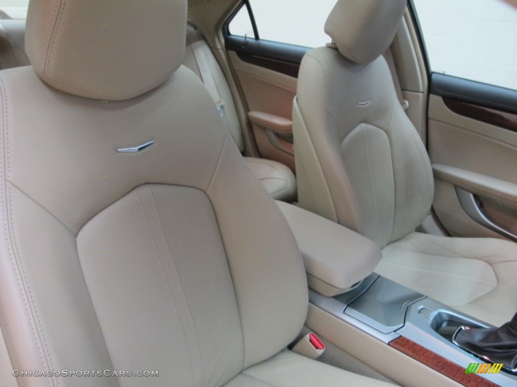 2009 CTS 4 AWD Sedan - Crystal Red / Cashmere/Cocoa photo #24