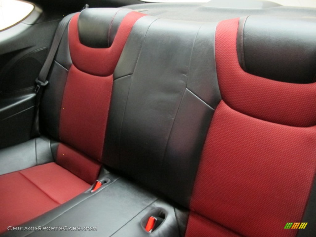 2012 Genesis Coupe 3.8 R-Spec - Tsukuba Red / Black Leather/Red Cloth photo #19
