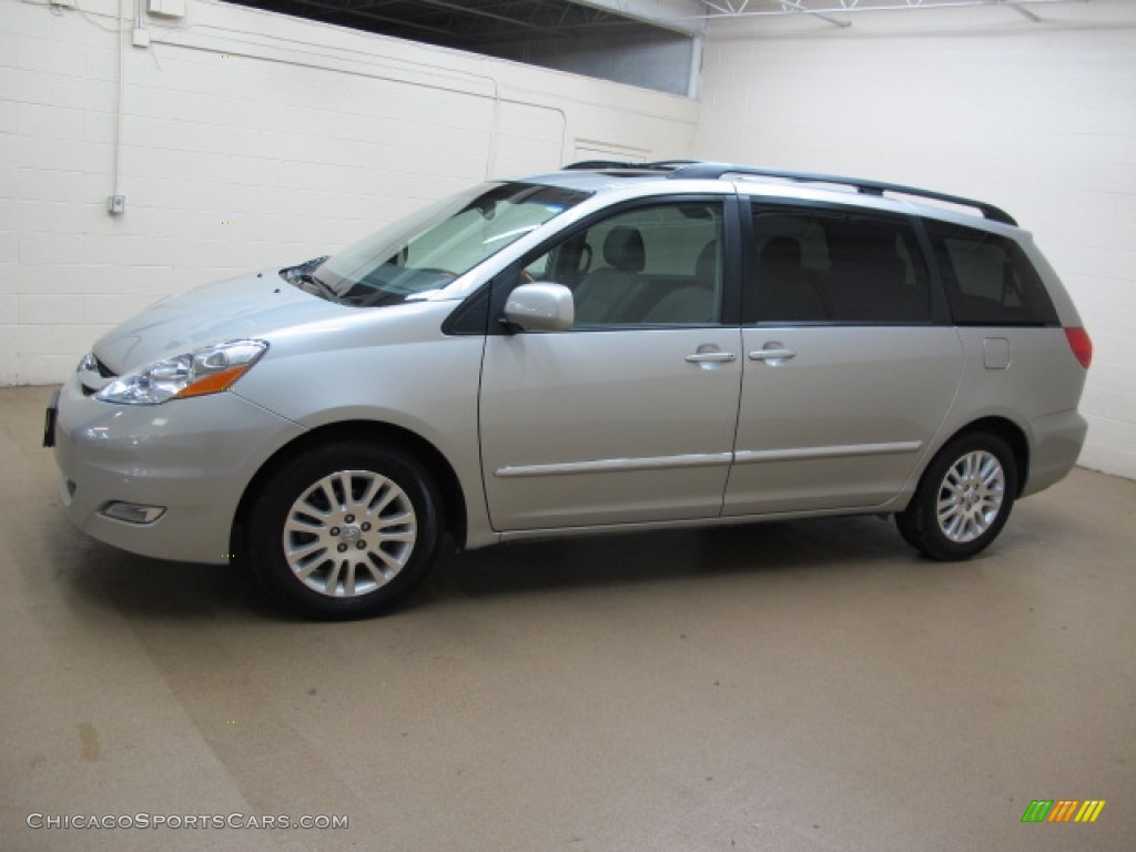 2010 Sienna Limited - Silver Shadow Pearl / Stone photo #5