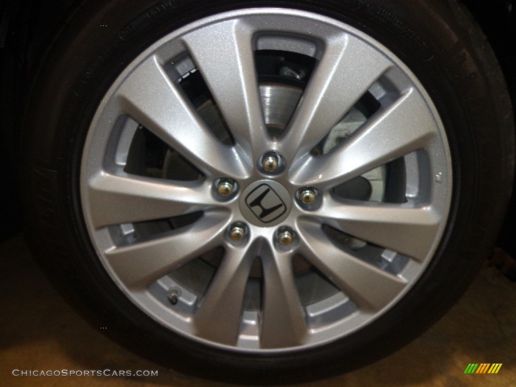 2011 Accord EX-L Sedan - Polished Metal Metallic / Gray photo #11
