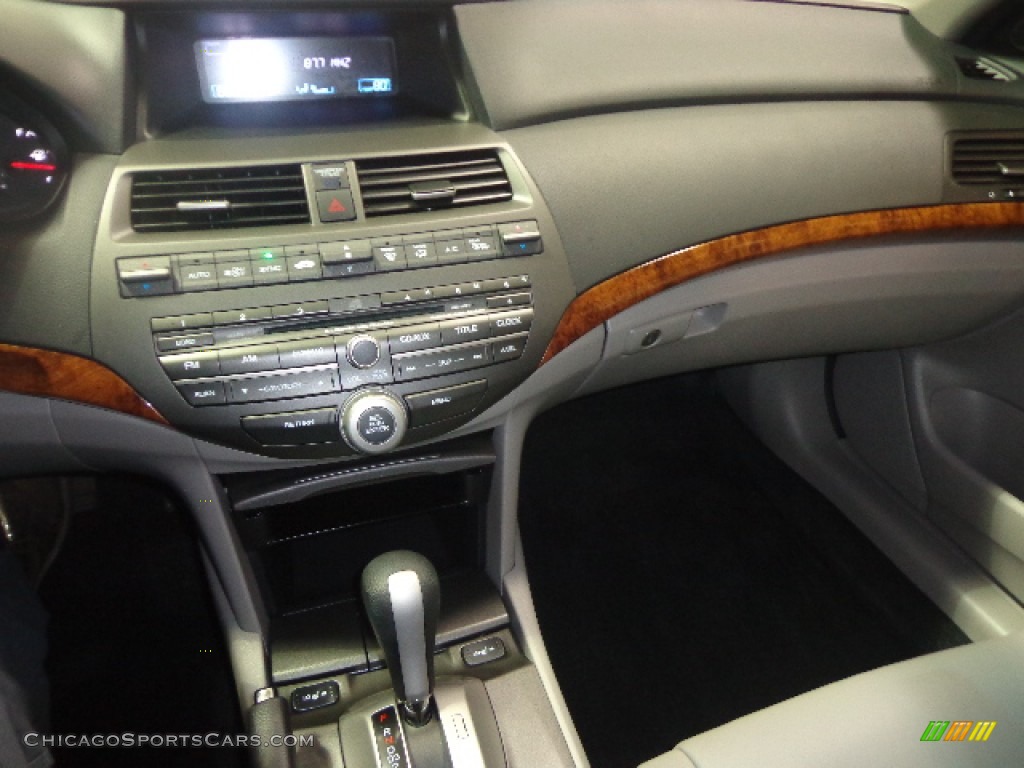 2011 Accord EX-L Sedan - Polished Metal Metallic / Gray photo #28