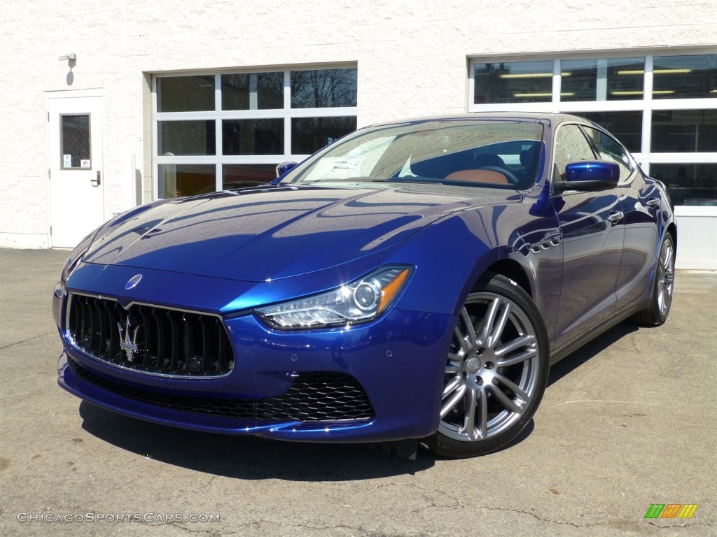 Blu Emozione (Blue) / Cuoio Maserati Ghibli S Q4