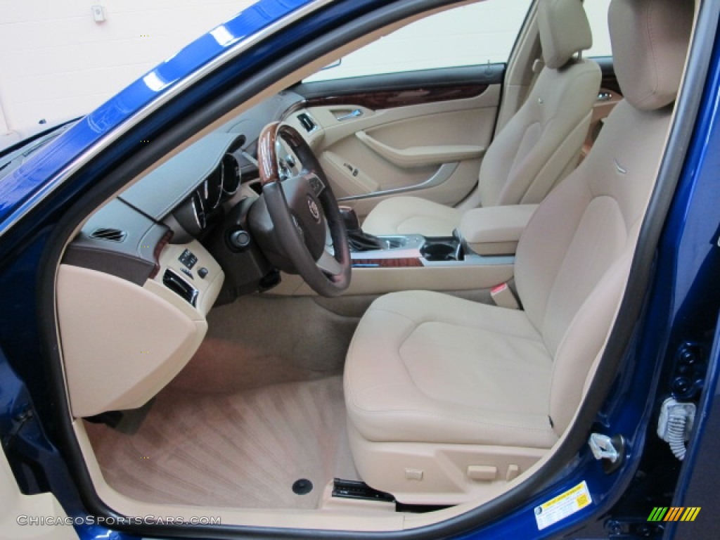 2012 CTS 4 3.0 AWD Sedan - Opulent Blue Metallic / Cashmere/Cocoa photo #17