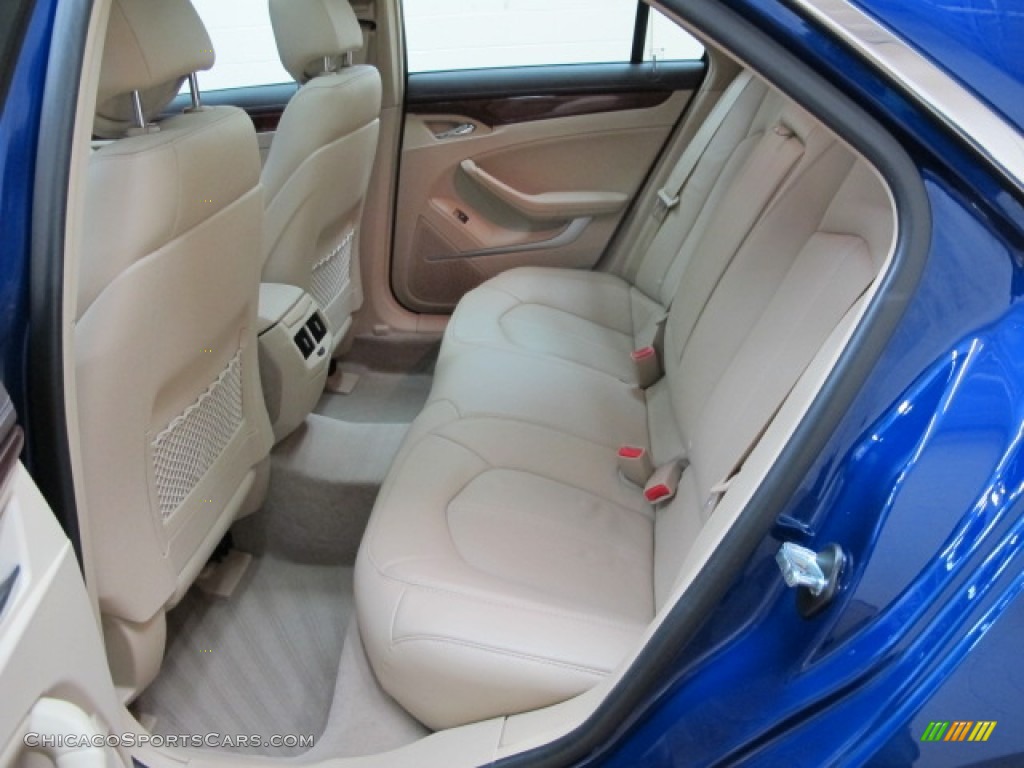 2012 CTS 4 3.0 AWD Sedan - Opulent Blue Metallic / Cashmere/Cocoa photo #19