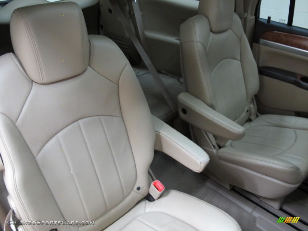 2008 Enclave CXL AWD - Red Jewel / Cashmere/Cocoa photo #20