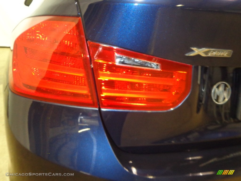 2013 3 Series 320i xDrive Sedan - Imperial Blue Metallic / Venetian Beige photo #20