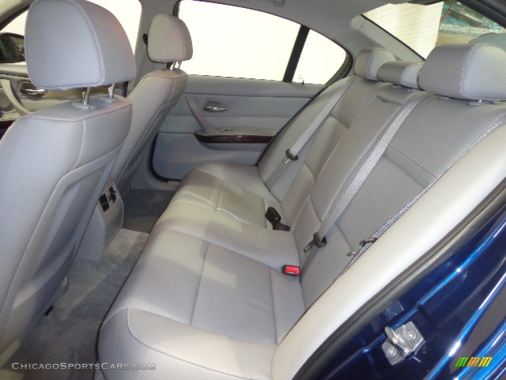 2011 3 Series 328i xDrive Sedan - Deep Sea Blue Metallic / Gray Dakota Leather photo #31
