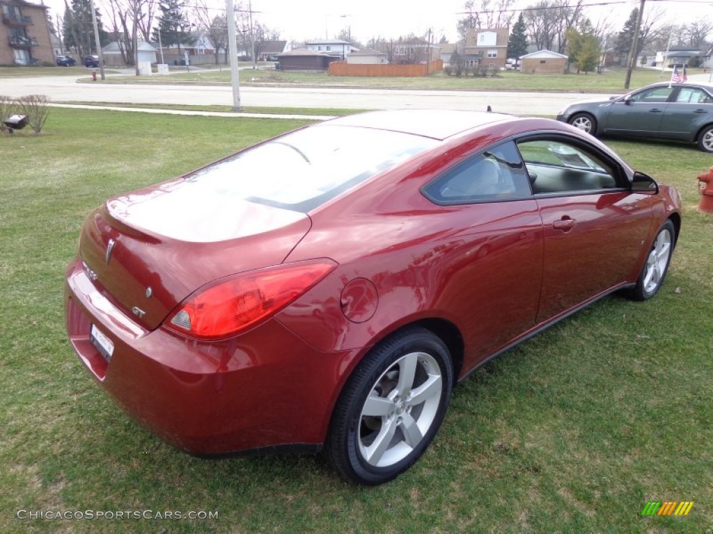 2008 G6 GT Coupe - Performance Red Metallic / Light Taupe photo #4