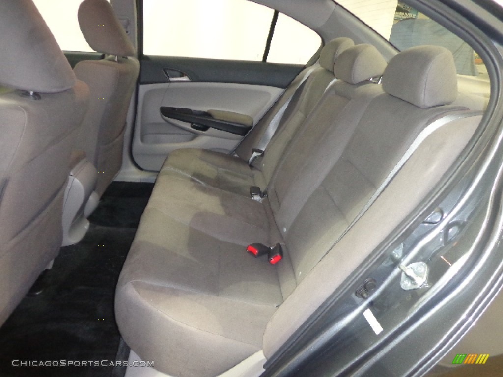 2012 Accord LX Premium Sedan - Polished Metal Metallic / Gray photo #29