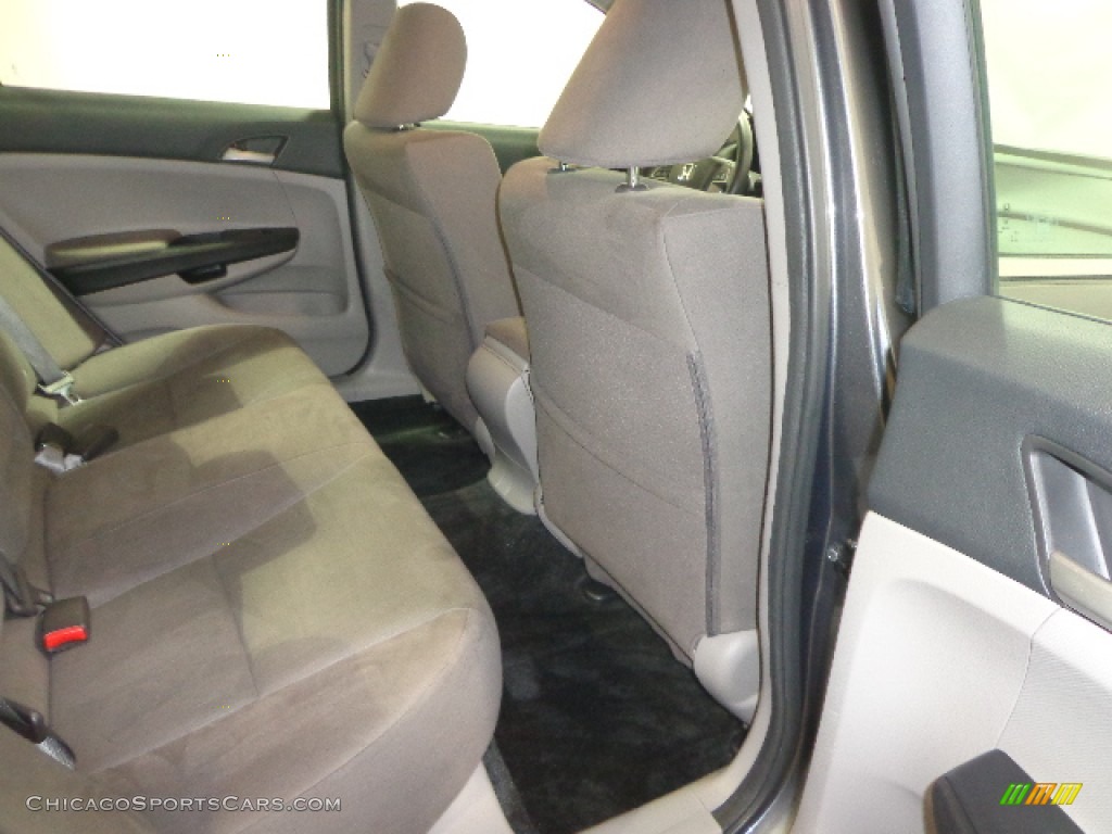 2012 Accord LX Premium Sedan - Polished Metal Metallic / Gray photo #32