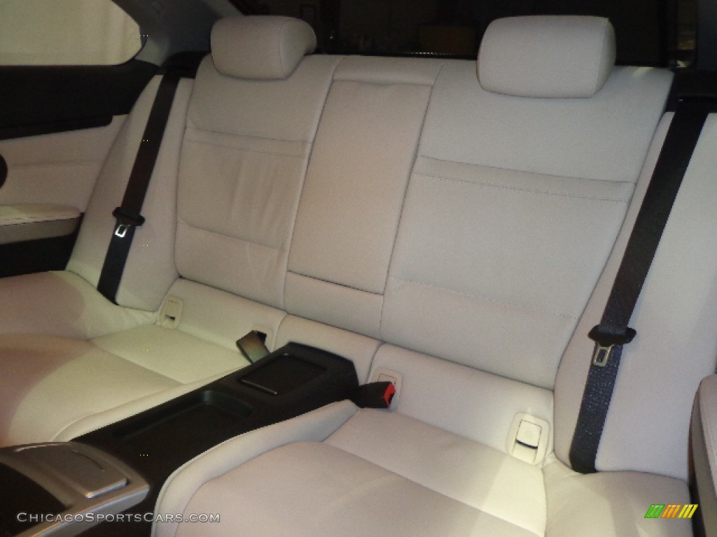 2011 3 Series 328i xDrive Coupe - Space Gray Metallic / Oyster/Black Dakota Leather photo #28