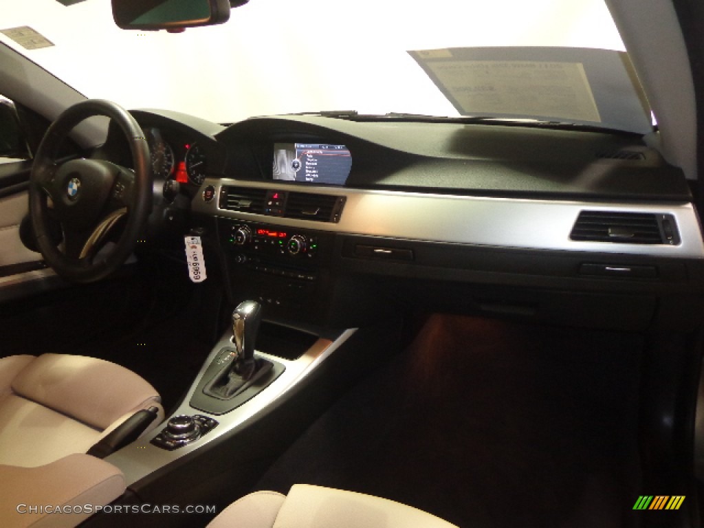 2011 3 Series 328i xDrive Coupe - Space Gray Metallic / Oyster/Black Dakota Leather photo #31