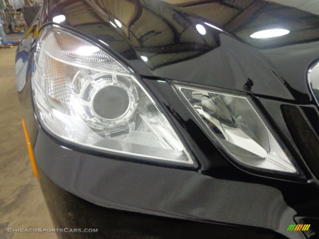 2011 E 350 4Matic Sedan - Black / Natural Beige/Black photo #11