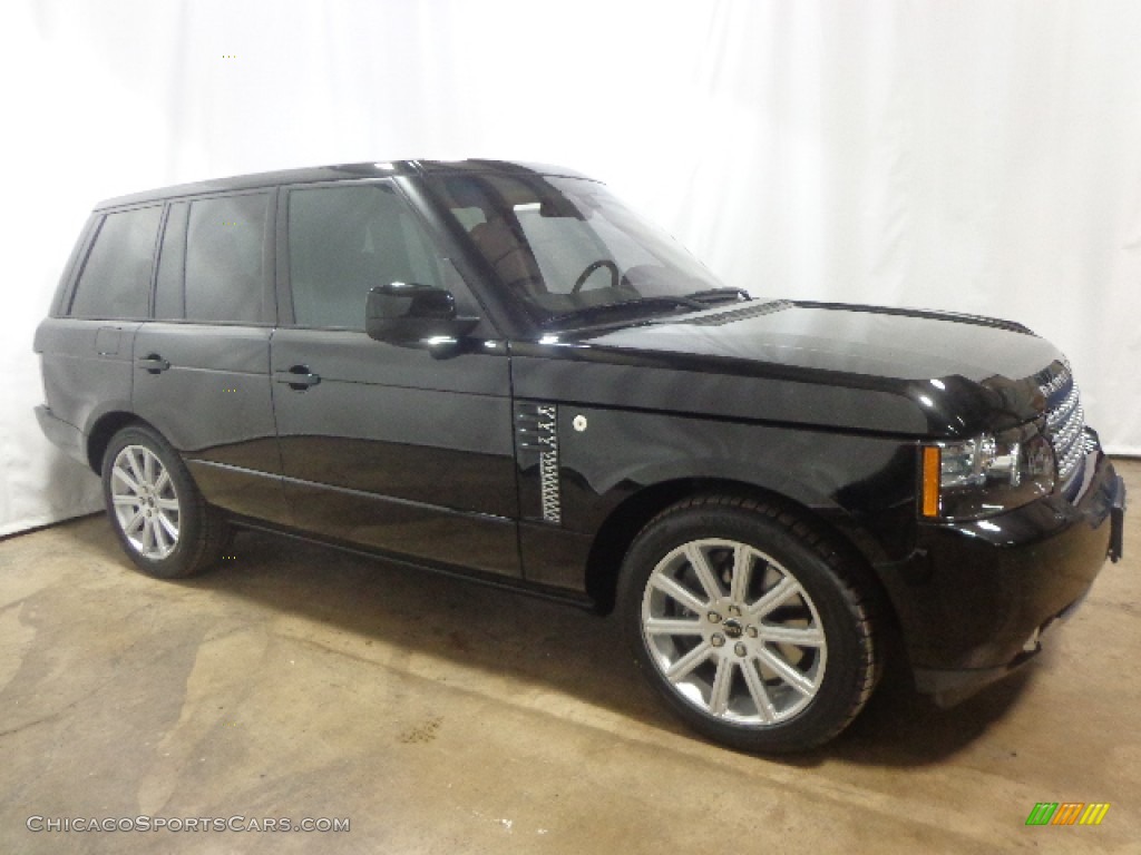 Santorini Black Metallic / Jet Land Rover Range Rover Supercharged