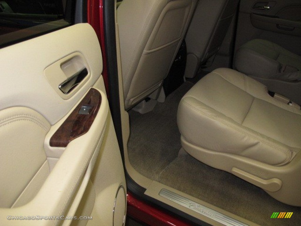 2014 Escalade Premium AWD - Crystal Red Tintcoat / Cashmere/Cocoa photo #12