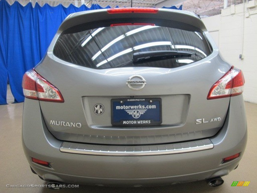 2011 Murano SL AWD - Platinum Graphite / Black photo #8