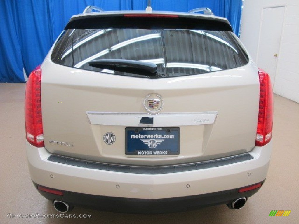 2011 SRX 4 V6 AWD - Gold Mist Metallic / Shale/Brownstone photo #7