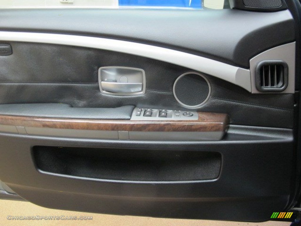 2008 7 Series 750Li Sedan - Titanium Grey Metallic / Black photo #43