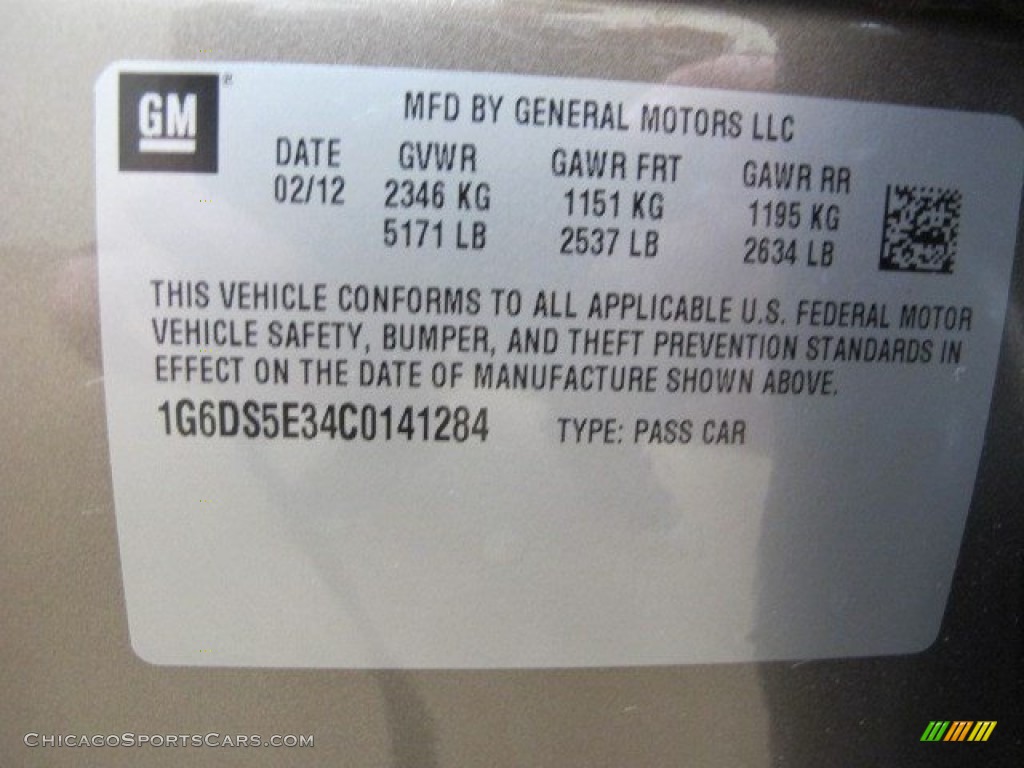 2012 CTS 4 3.6 AWD Sedan - Mocha Steel Metallic / Cashmere/Cocoa photo #43