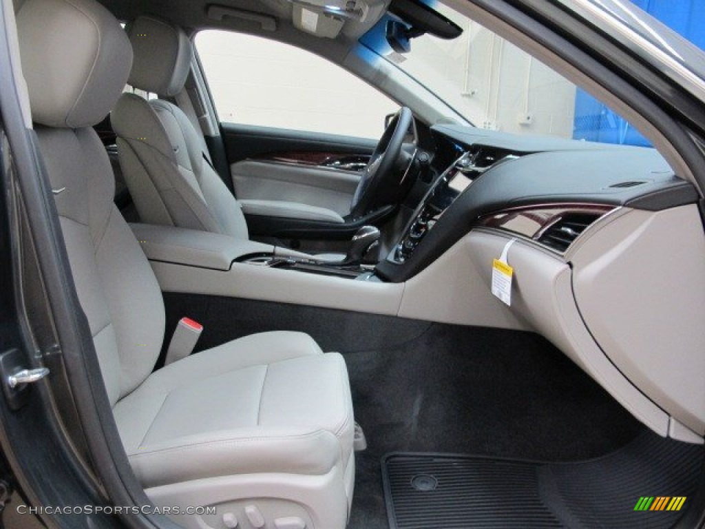 2014 CTS Sedan AWD - Phantom Gray Metallic / Light Platinum/Jet Black photo #18